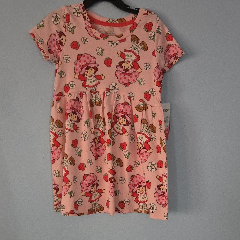 Pink Strawberry Shortcake Dress NWT 3T